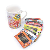 My week of organic teas - MUG & 7 Hospitality teabags
