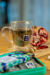有機開心果、石榴與玫瑰紅茶