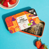 Organic black tea with Lot-et-Garonne strawberry