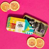 Organic black tea with Menton lemon