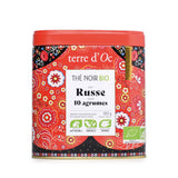 Organic Russian style Black tea with Citrus fruits