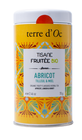 Organic Herbal tea blend apricot, linden & honey