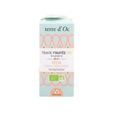 Organic Herbal tea blend peach, verbena & blood orange in Bags