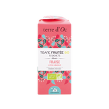 Organic Herbal tea blend strawberry, lychee & basil in bags