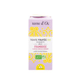 Organic Herbal tea blend raspberry, elderflower, pomegranate in bags
