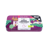 Organic green tea with Burgundy blackcurrant