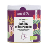 Organic green tea with Burgundy blackcurrant