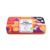 Organic black tea with Lot-et-Garonne strawberry