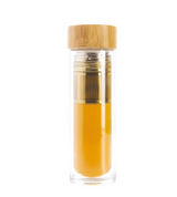 Mate & Rooibos Infusion set with double-walled glass flask