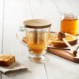 La Rochere Abeille Tea Infuser Glass Mug