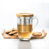 La Rochere Ouessant Tea Infuser Glass Mug