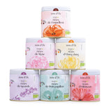 Bouquet Gift Box of 6 organic flower teas
