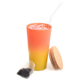 Organic Iced Black Tea with Vine Peach Flavour (8 Sachets)