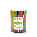 Organic red Rooibos with verbena and peppermint leaves