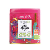 Organic Indian Black Chai Masala with spices