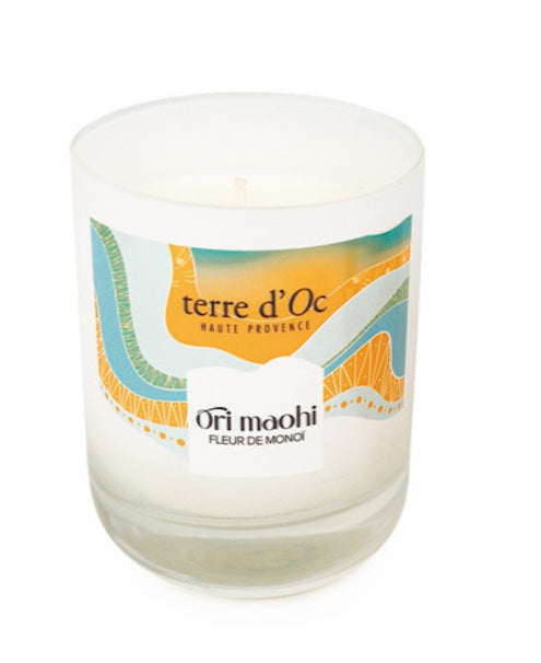 Fleur Monoi Natural Scented Candle 180g