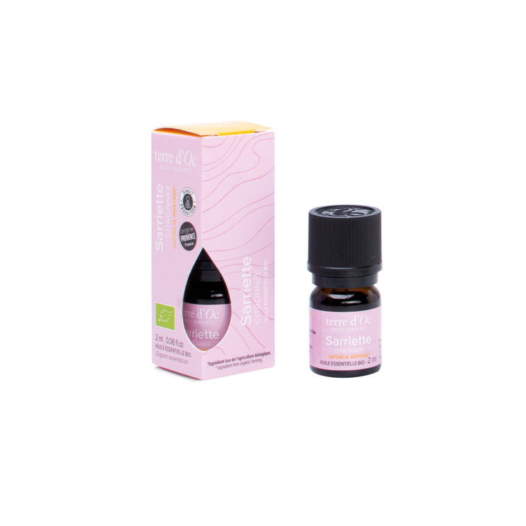 Sensoriielle Organic Lemon savory essential oil 2ml