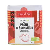 有機蜜桃綠茶