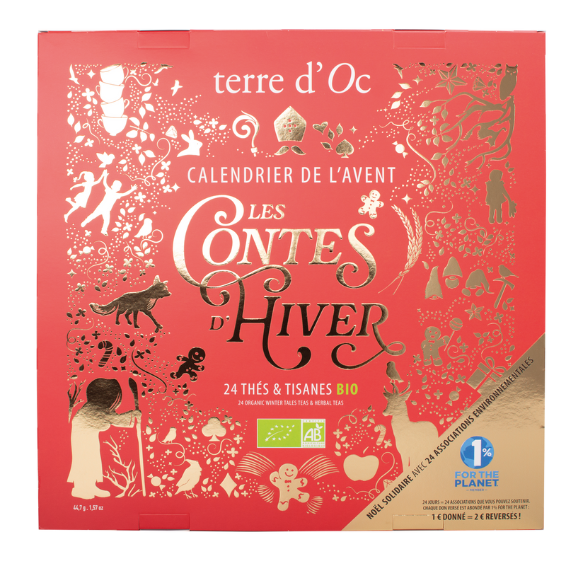 Advent Calendar with 24 Organic Teabags