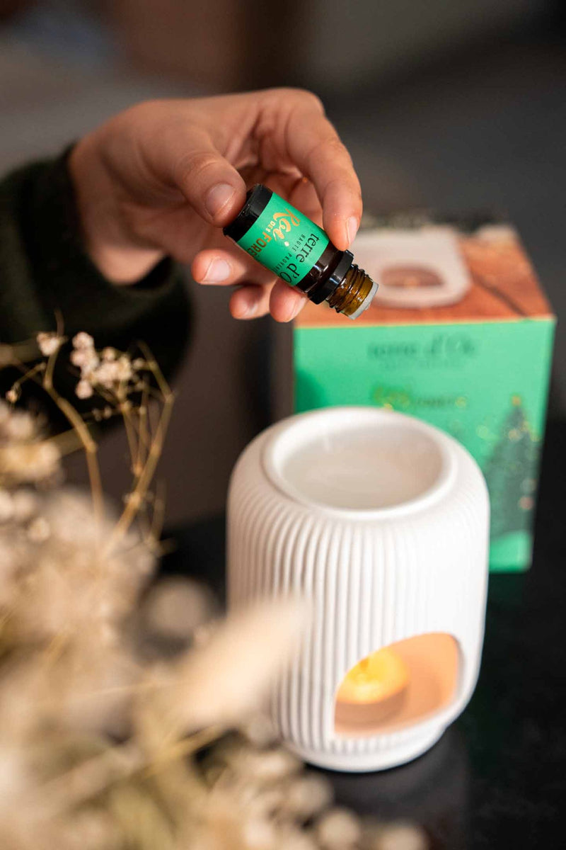 King of Forest Perfume Oil & Fir tree shaped Ceramic to scent