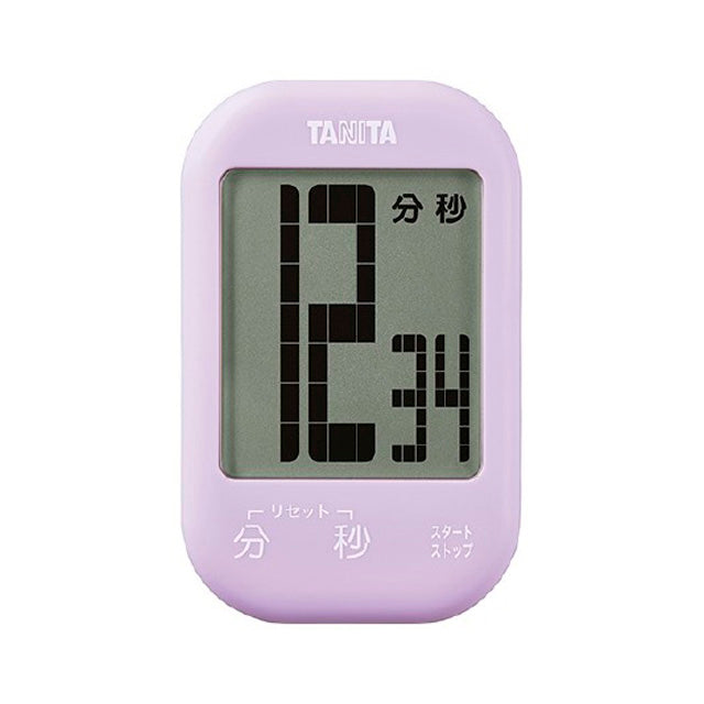 Tanita TD-413P 觸控式電子計時器 (薰衣草紫色)