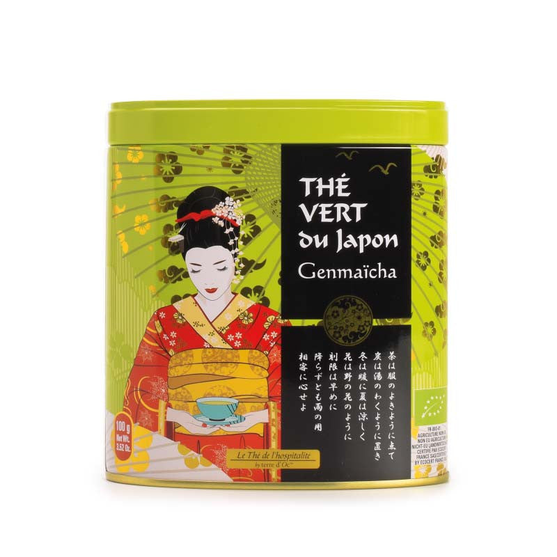 Organic Japanese Genmaicha Green tea - terre d'Oc Hong Kong