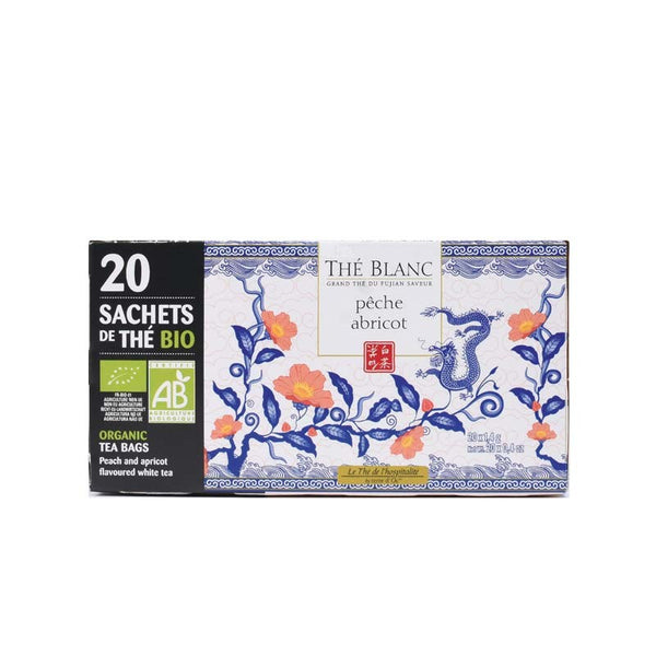 Organic Bai Mu Dan White tea with Peach and Apricot Flavours