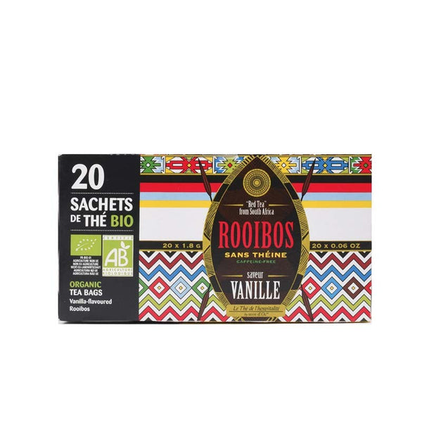 Organic South African Rooibos with vanilla flavour