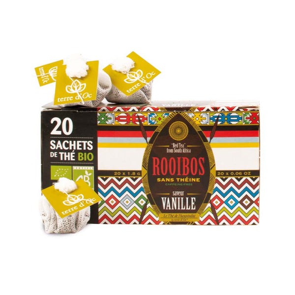 Organic South African Rooibos with vanilla flavour