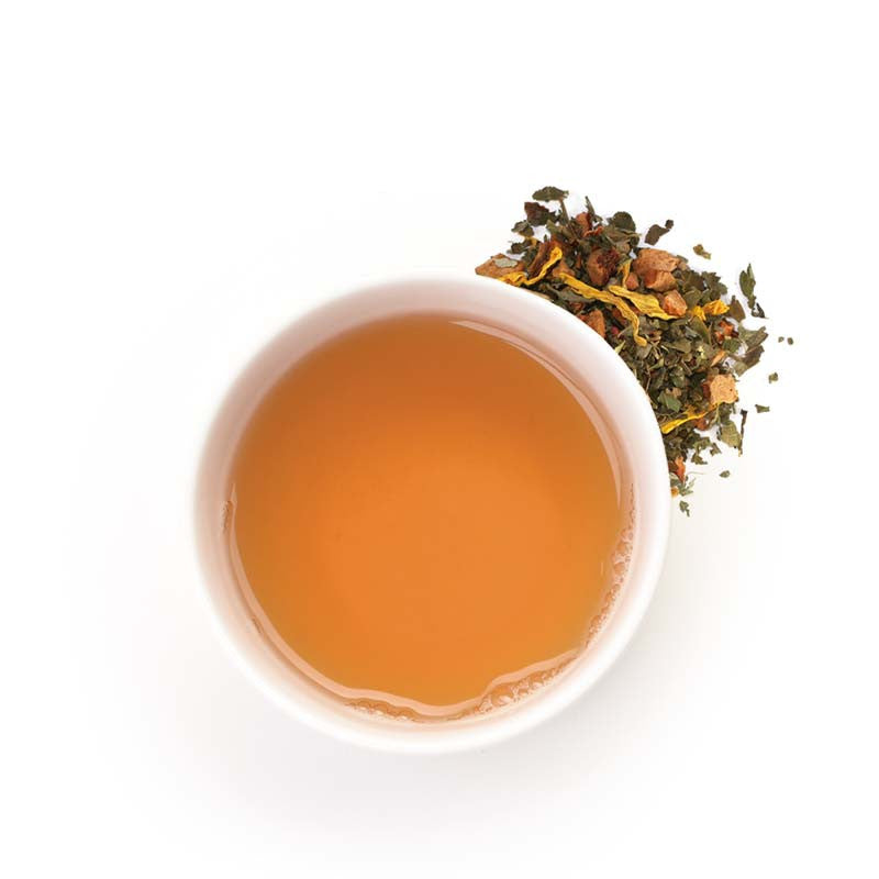 Organic Herbal tea blend raspberry, elderflower, almond